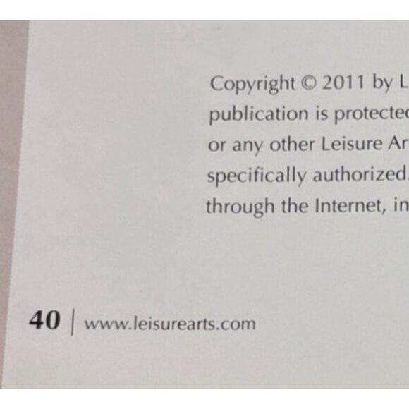 Unforgettable Crochet Book Leisure Arts By Lisa Gentry 2011 - Picture 4 of 11